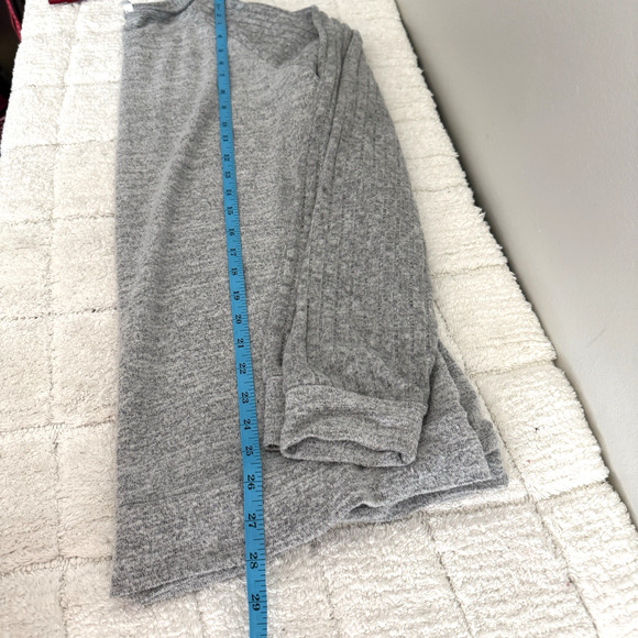 Women's Gray Size XL Tunic Sweater Pullover Long Sleeve Casual Outdoors Weather - Picture 8 of 11